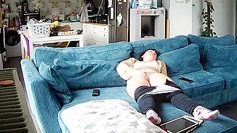 Mom caught masturbating living room hidden cam, bitch cumming hard Mom caught masturbating living room hidden cam, bitch cumming hard