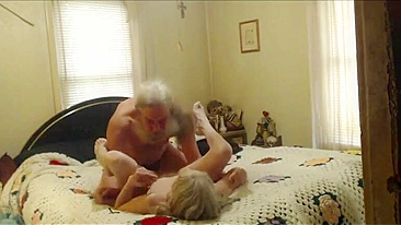 How drunk was she to let this old father fuck her?