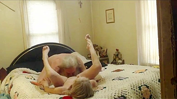 How drunk was she to let this old father fuck her?