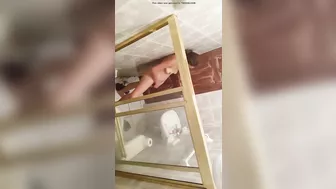 Peeping Tom Cam - Mom's Solo Fuck Session with Jet on Her Throbbing Hairy Hole