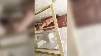 Peeping Tom Cam - Mom's Solo Fuck Session with Jet on Her Throbbing Hairy Hole