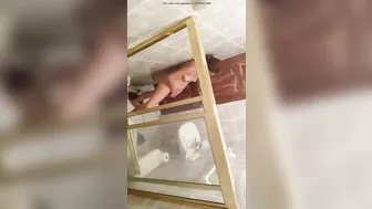 Peeping Tom Cam - Mom's Solo Fuck Session with Jet on Her Throbbing Hairy Hole