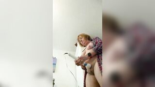 Old Mom Caught Masturbating With loved Dildo