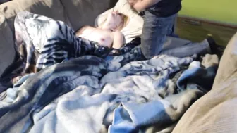 I fuck my wife's best friend. She stays over I catch her touching herself after wife goes to bed!