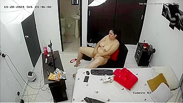 My truly amazing GF is on the living room chair watching a video and masturbating!