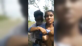 Leaked Desi MMs! lovers are caught in the act by locals village. #humiliation, #punishment