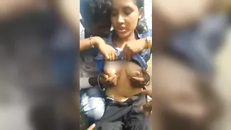Leaked Desi MMs! lovers are caught in the act by locals village. #humiliation, #punishment