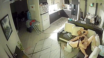 A father and daughter were caught on a hacked IP camera during sex