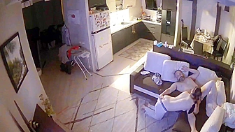 A father and daughter were caught on a hacked IP camera during sex