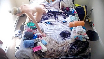 Wife's Covert Camera Reveals Her Perverted Husband Viciously Banging Innocent Babysitter's Tight Slit