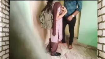 Hidden mobile recording mms, Desi school girl after classs sucks teacher's dick!