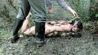 Tied up pig, I love being fucked like a beast by bastards