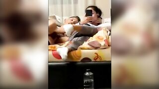 Incest Video - sister videotapes sex with her brother in front of a mirror