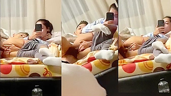 Incest Video - sister videotapes sex with her brother in front of a mirror Incest Video - sister videotapes sex with her brother in front of a mirror