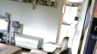 Voyeur Hubby Exposes Fraudulent Wife's Secret, Desperately Diddling Her Throbbing Clit to Explosive Ecstasy