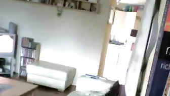 Voyeur Hubby Exposes Fraudulent Wife's Secret, Desperately Diddling Her Throbbing Clit to Explosive Ecstasy