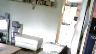 Voyeur Hubby Exposes Fraudulent Wife's Secret, Desperately Diddling Her Throbbing Clit to Explosive Ecstasy