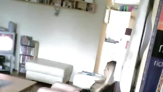 Voyeur Hubby Exposes Fraudulent Wife's Secret, Desperately Diddling Her Throbbing Clit to Explosive Ecstasy