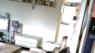 Voyeur Hubby Exposes Fraudulent Wife's Secret, Desperately Diddling Her Throbbing Clit to Explosive Ecstasy