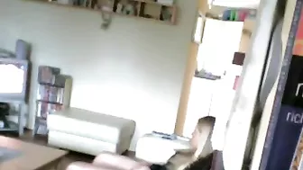 Voyeur Hubby Exposes Fraudulent Wife's Secret, Desperately Diddling Her Throbbing Clit to Explosive Ecstasy