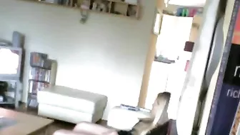 Voyeur Hubby Exposes Fraudulent Wife's Secret, Desperately Diddling Her Throbbing Clit to Explosive Ecstasy