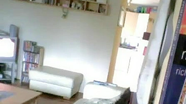 Voyeur Hubby Exposes Fraudulent Wife's Secret, Desperately Diddling Her Throbbing Clit to Explosive Ecstasy