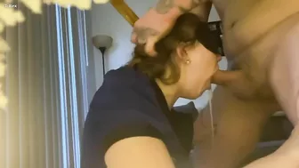 Daddy, we use mommy's submissive pig throat for sex