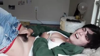 Spy Cam films, Hot Babe Masturbate Wet Pussy and Intensive Orgasm