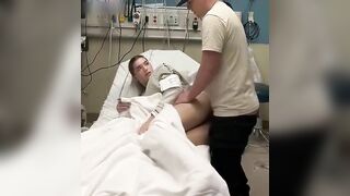 Brother fucks his sick sister in the hospital who needs satisfaction so much