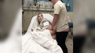 Brother fucks his sick sister in the hospital who needs satisfaction so much