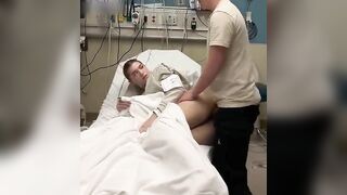 Brother fucks his sick sister in the hospital who needs satisfaction so much