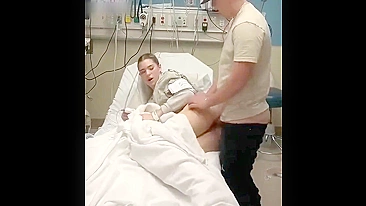 Brother fucks his sick sister in the hospital who needs satisfaction so much