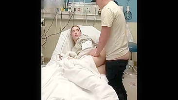 Brother fucks his sick sister in the hospital who needs satisfaction so much