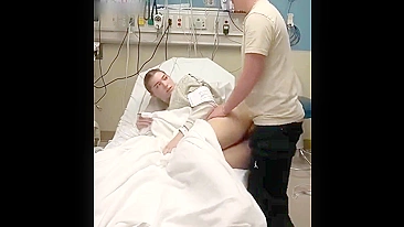 Brother fucks his sick sister in the hospital who needs satisfaction so much