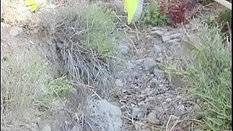 Horny Mom seduces Son by taking off her Panties and doing Hiking, #Taboo