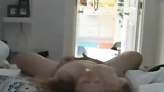 Bad mommy hides away to masturbate after shower