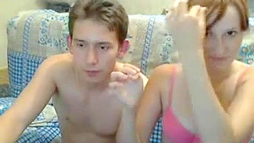 Taboo Family  - Shameless, Naked Brother And Sister Fucking On Camera