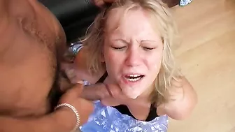 Shhh, She's a Virgin! Watch Sister Scream as Bro Drives Deep her Pussy! CNC Porn!