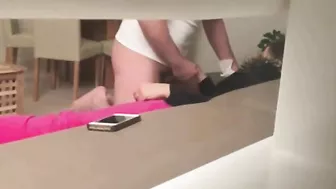 Hidden Cam REAL Bro-Sis She Allows Only This No Fucking