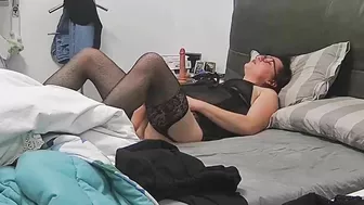 Luscious Wife Gets Caught by Husband in the Act of Masturbating. XXX Action Video!