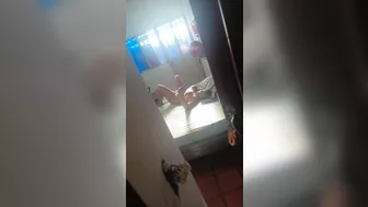 Saw my step-sisterhood fuckin' her own pussy with her digits, hot damn! Saw my step-sisterhood fuckin' her own pussy with her digits, hot damn!