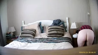 Dirty wife pussy pleasures herself to multiple Os, can't get enough of her own cum