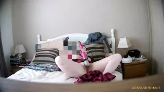 Dirty wife pussy pleasures herself to multiple Os, can't get enough of her own cum