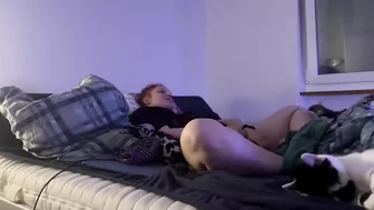 Caught My Redhead GF Masturbating on Hidden Cam ☆ Fiery Slut Loves to Fuck