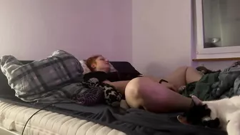 Caught My Redhead GF Masturbating on Hidden Cam ☆ Fiery Slut Loves to Fuck