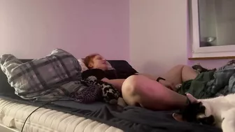 Caught My Redhead GF Masturbating on Hidden Cam ☆ Fiery Slut Loves to Fuck