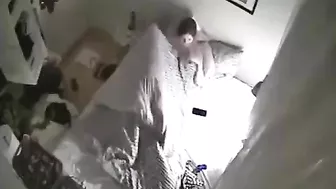 Fucking Pervert Stepdad Jerks Off to Hidden Cam Footage of Stepdaughter