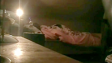 Wicked Husband Sets Up Hidden Cam to Watch BBW Wife's Early Morning Masturbation