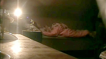 Wicked Husband Sets Up Hidden Cam to Watch BBW Wife's Early Morning Masturbation