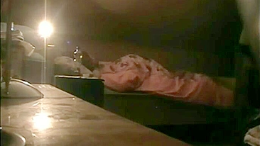 Wicked Husband Sets Up Hidden Cam to Watch BBW Wife's Early Morning Masturbation